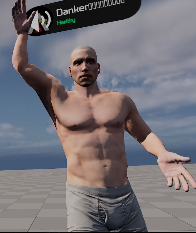 裸男